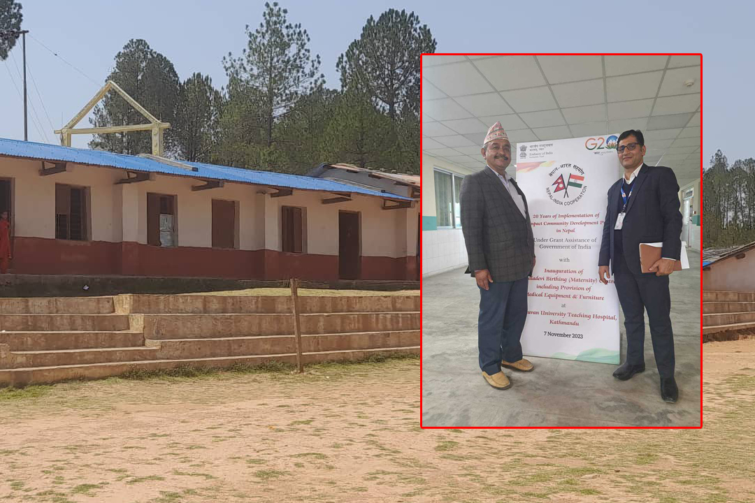 भारतको सहयोगमा भुमेश्वर मावि ठाँडमा नयाँ भवन निर्माण हुने 